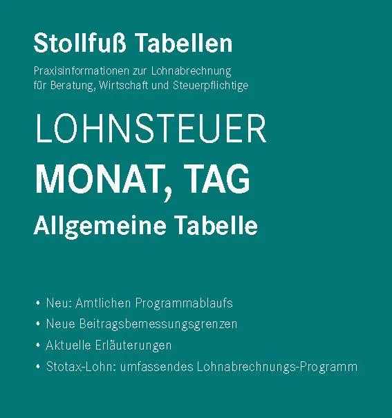 Cover: 9783083367260 | Tabelle, Lohnsteuer 2026 Monat, Tag | Taschenbuch | 488 S. | Deutsch