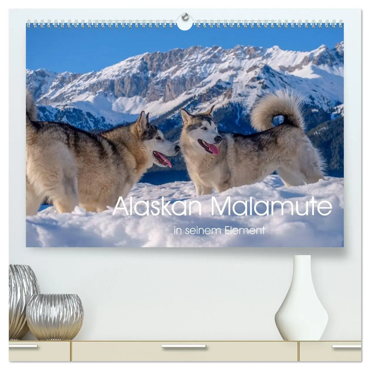 Cover: 9783457687260 | Alaskan Malamute in seinem Element (hochwertiger Premium...