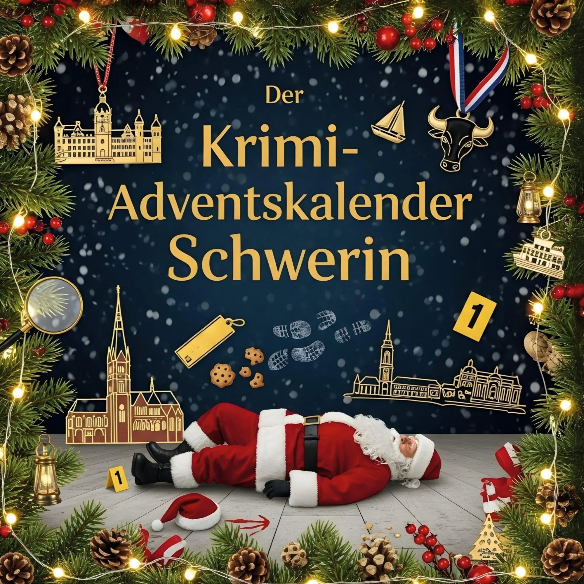 Cover: 9783759187260 | Der Krimi-Adventskalender Schwerin | Mordsverdächtig in 24 Akten