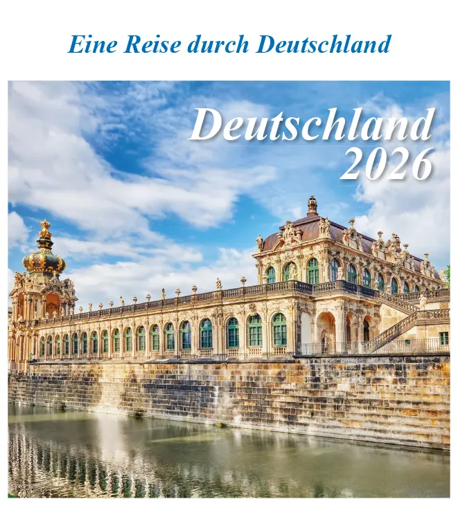 Cover: 9783961667260 | Deutschland 2026 | Eine Reise durch Deutschland | Kalender | 13 S.