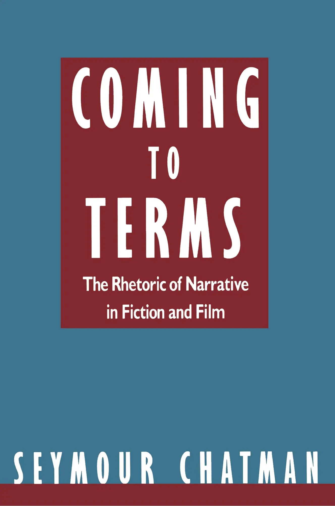 Cover: 9780801497360 | Coming to Terms – The Rhetoric of Narrative in Fiction and Film | Buch
