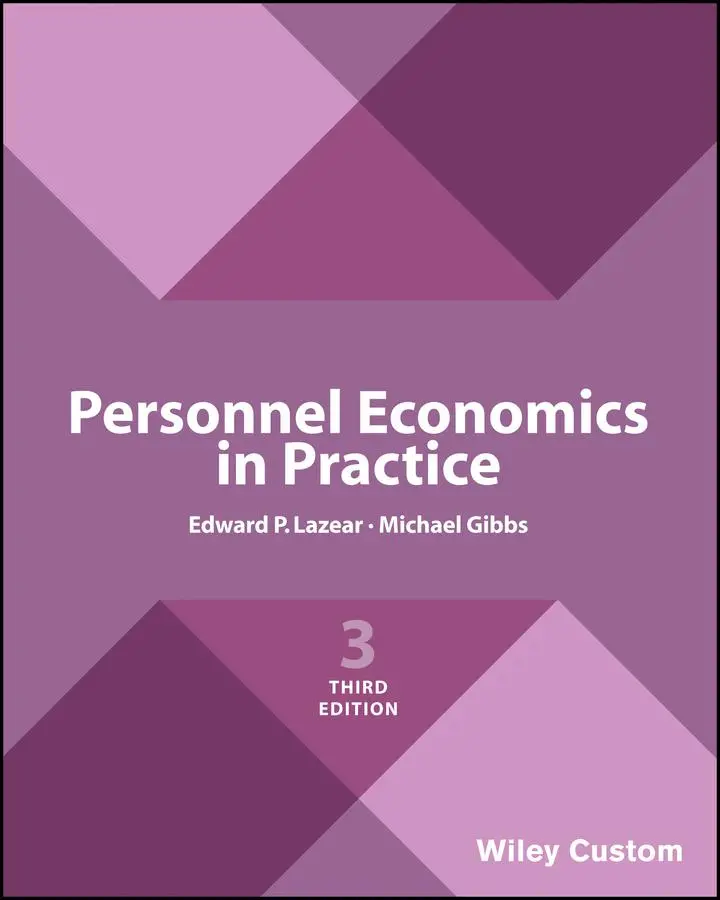 Cover: 9781119427360 | Personnel Economics in Practice | Edward P. Lazear (u. a.) | Buch