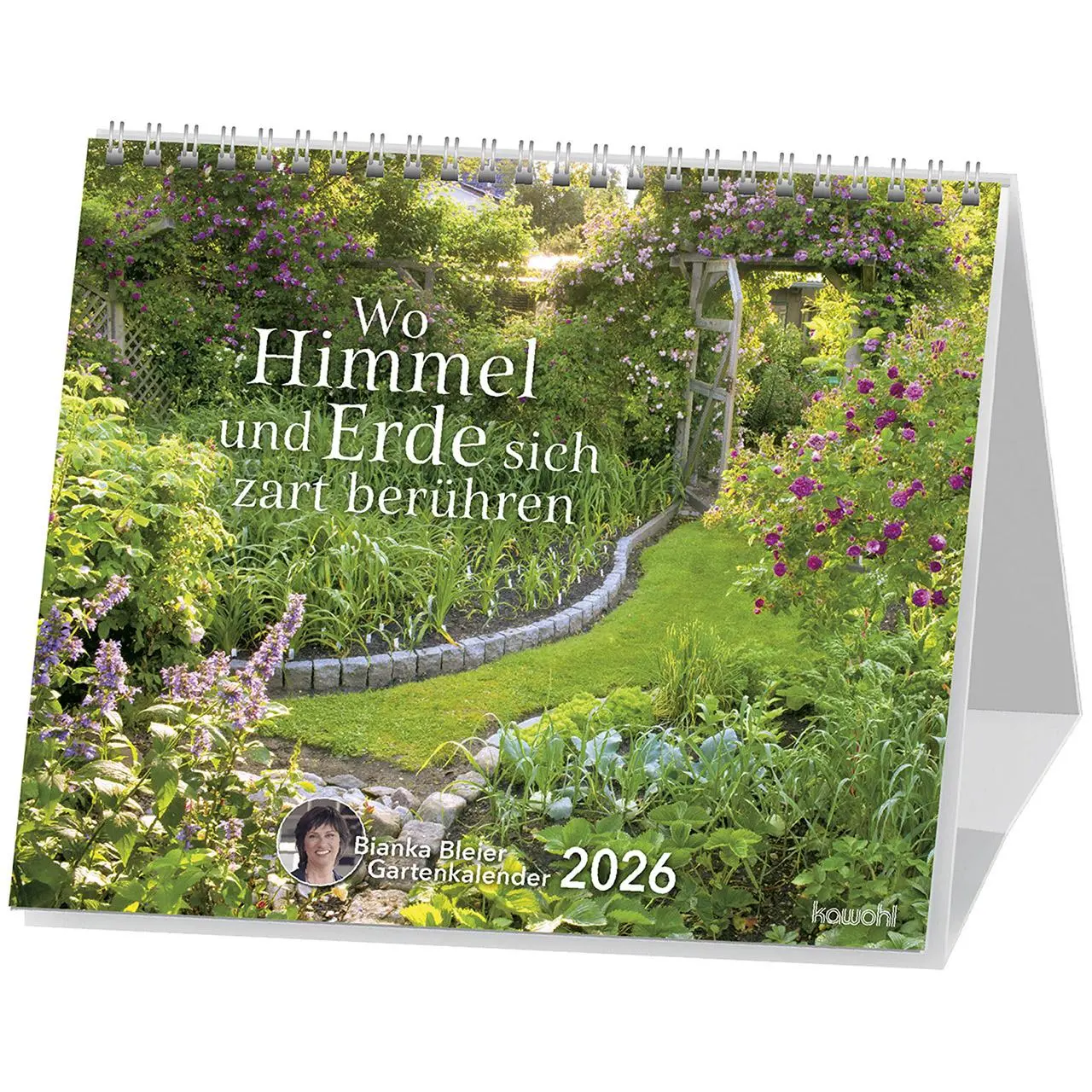 Cover: 9783754817360 | Wo Himmel und Erde sich zart berühren 2026 | Gartenkalender | Bleier