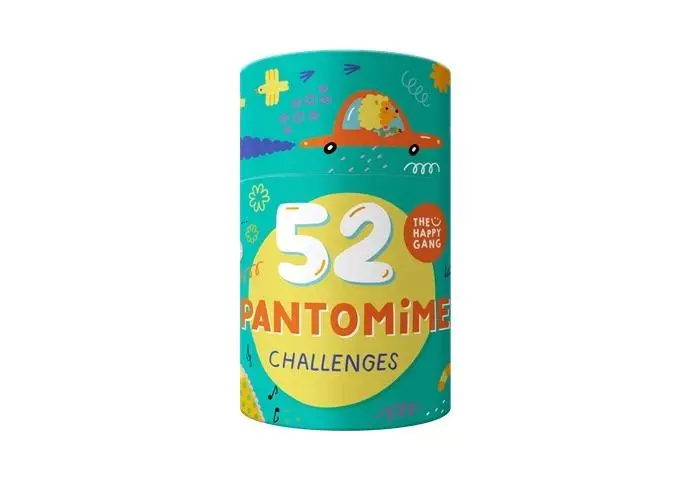 Cover: 5600704037460 | 52 Pantomime Challenges | Herausgegeben von THE HAPPY GANG | Spiel