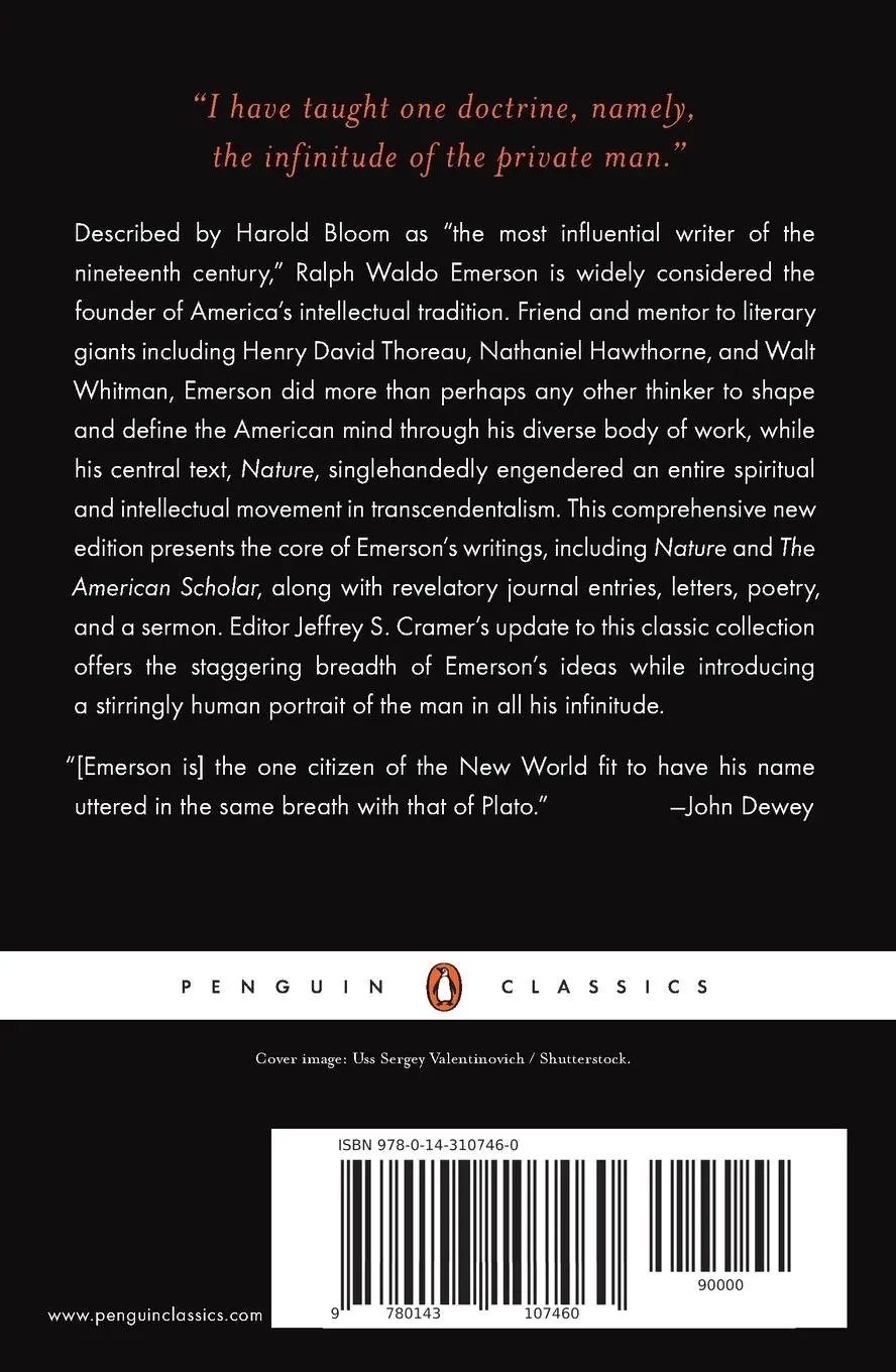 Rückseite: 9780143107460 | The Portable Emerson | Ralph Waldo Emerson | Taschenbuch | Englisch