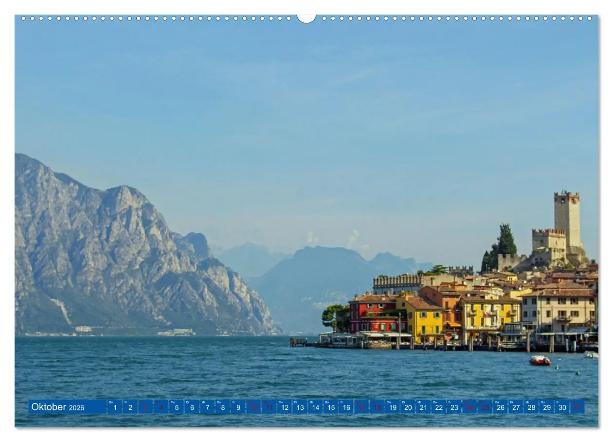 Bild: 9783457597460 | Gardasee bei Limone (Wandkalender 2026 DIN A2 quer), CALVENDO...