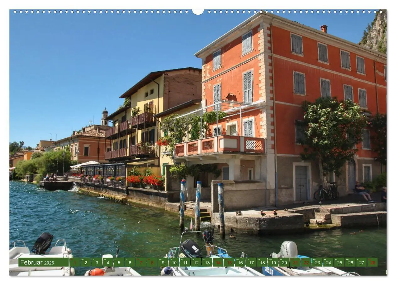 Bild: 9783457597460 | Gardasee bei Limone (Wandkalender 2026 DIN A2 quer), CALVENDO...