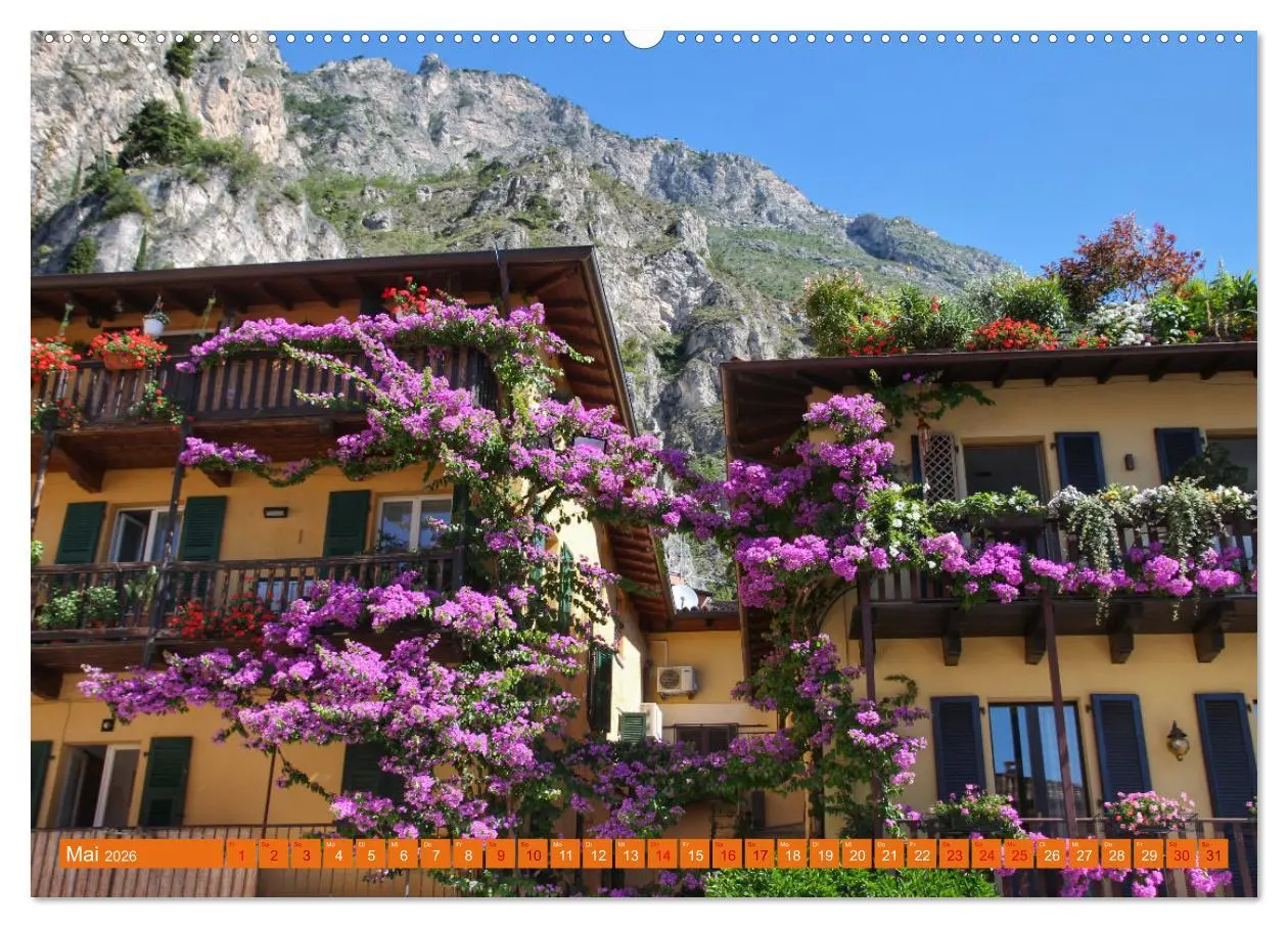 Bild: 9783457597460 | Gardasee bei Limone (Wandkalender 2026 DIN A2 quer), CALVENDO...