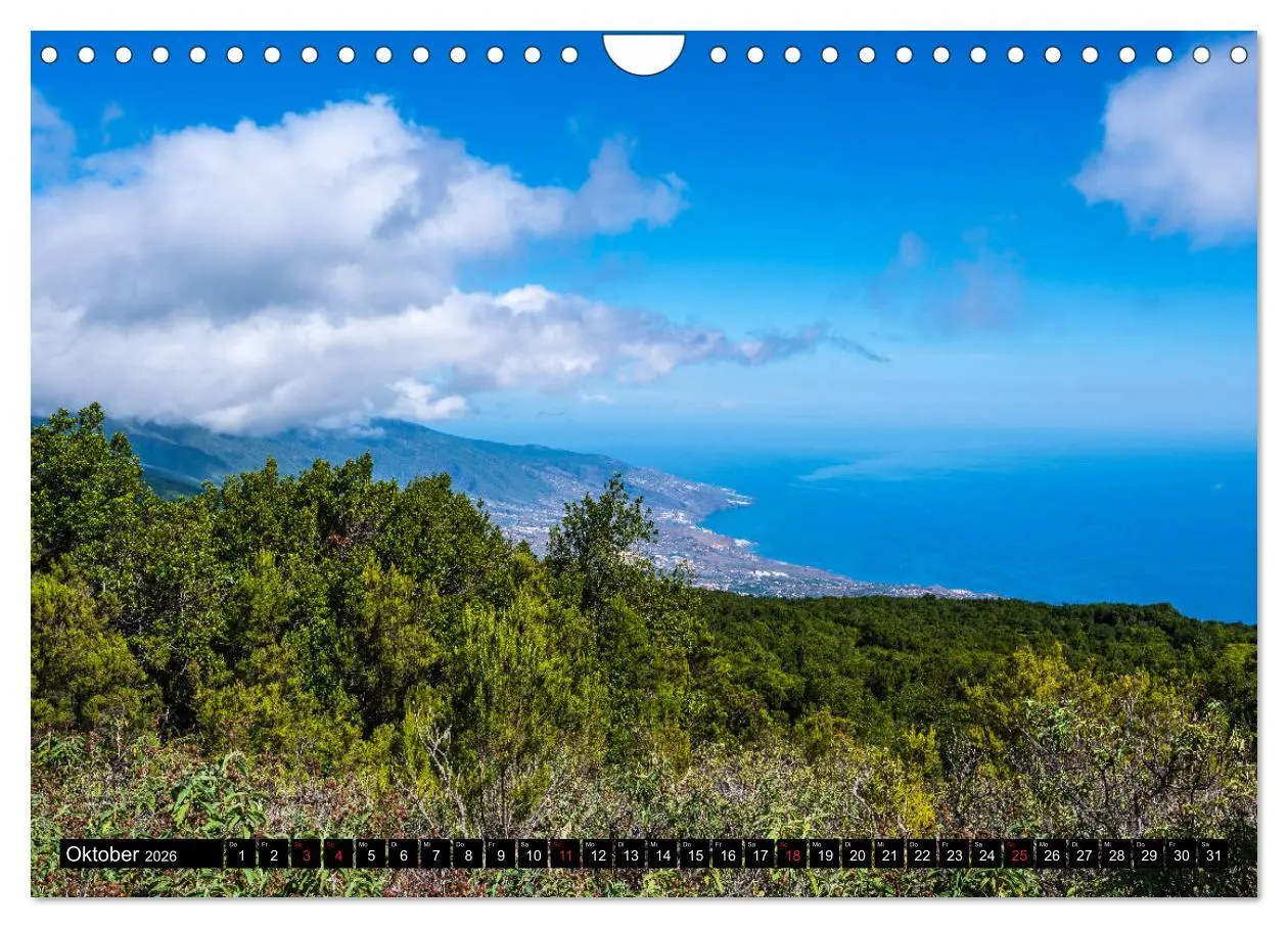 Bild: 9783457737460 | La Palma - Landschaften und Meer (Wandkalender 2026 DIN A4 quer),...