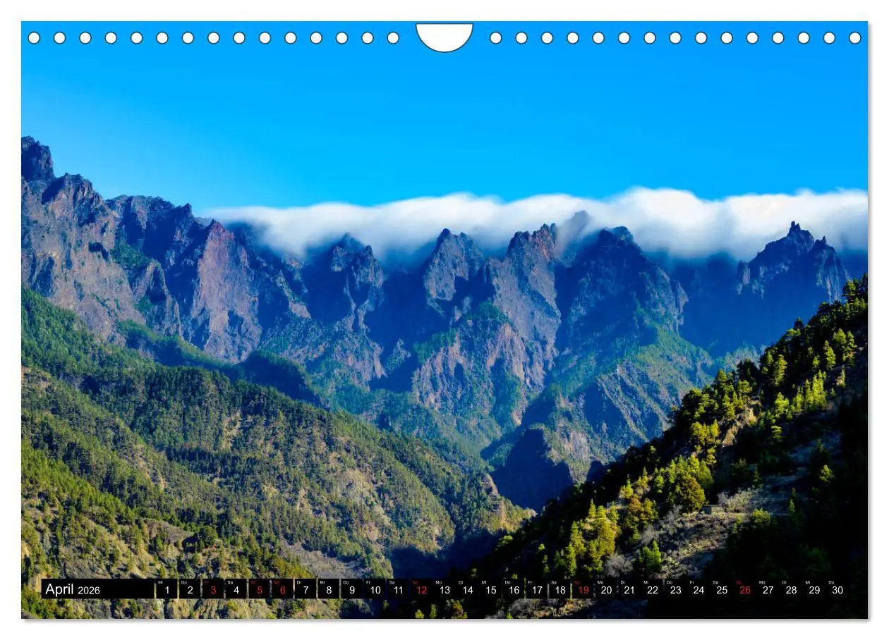 Bild: 9783457737460 | La Palma - Landschaften und Meer (Wandkalender 2026 DIN A4 quer),...