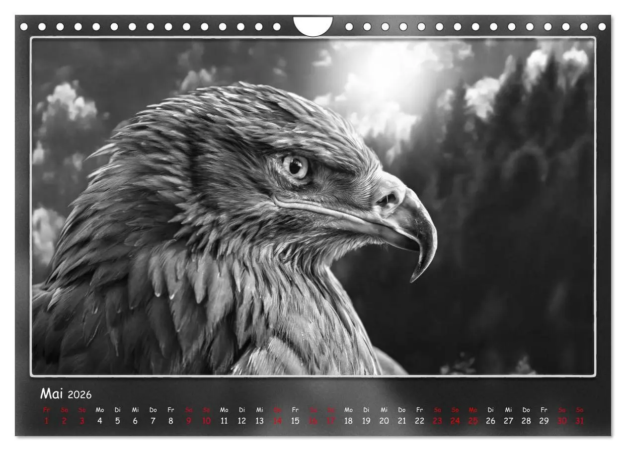 Bild: 9783457807460 | Tieren ins Gesicht geschaut (Wandkalender 2026 DIN A4 quer),...