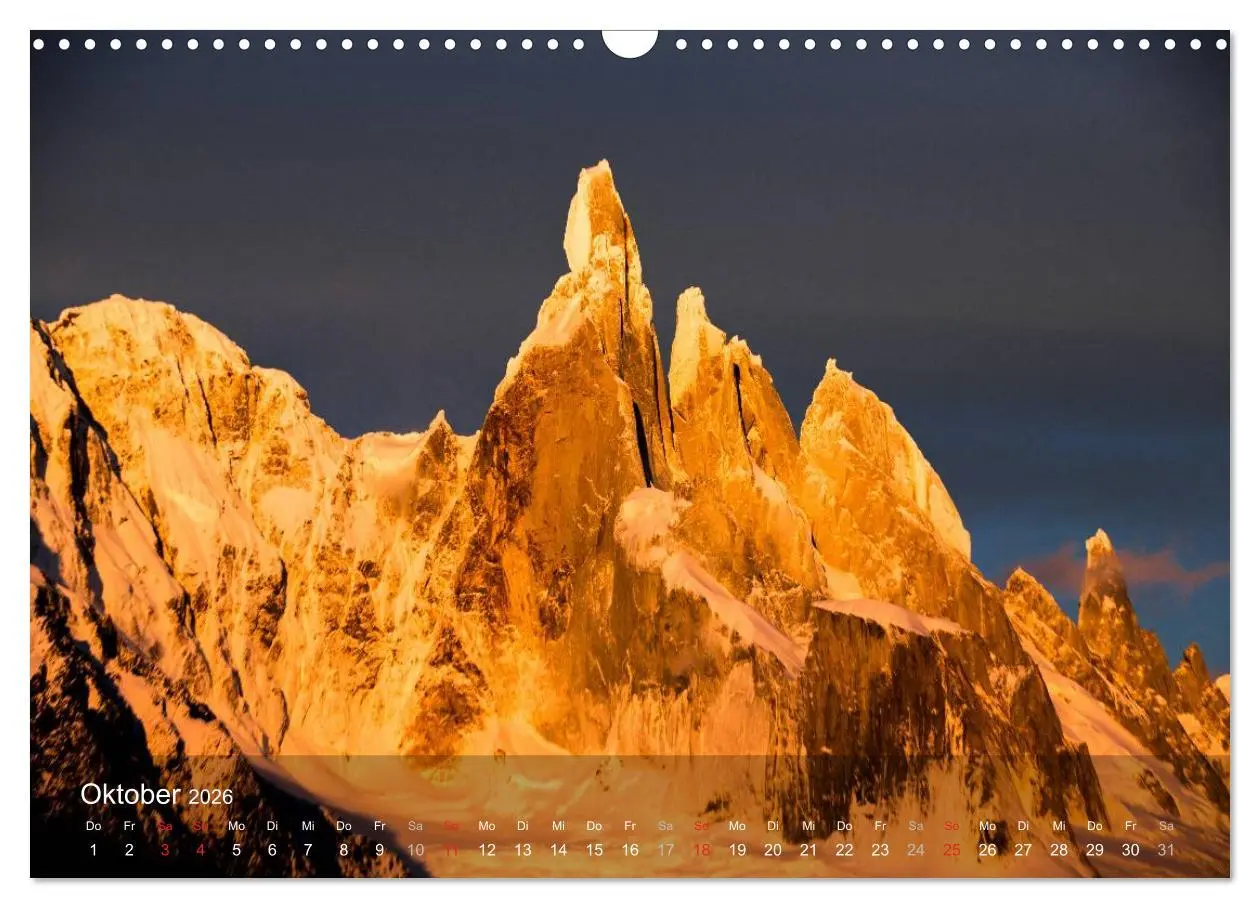 Bild: 9783516137460 | Majestätische Berge Cerro Torre Patagonien (Wandkalender 2026 DIN...