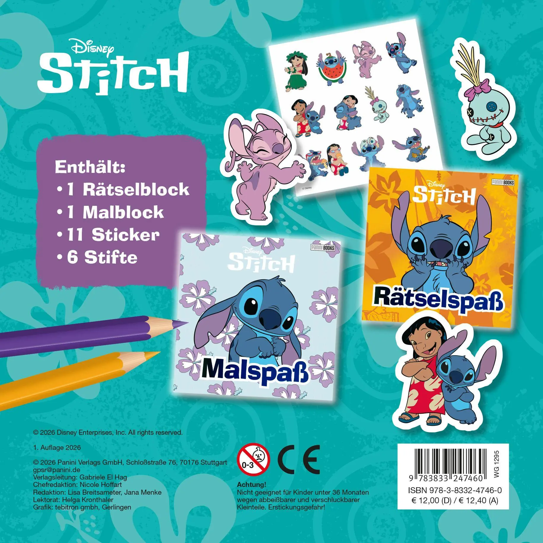 Bild: 9783833247460 | Disney Stitch: Die große Stitch-Box | Disney (u. a.) | Taschenbuch