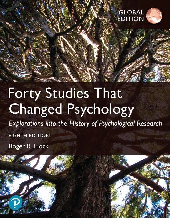 Cover: 9781292737560 | Forty Studies that Changed Psychology, Global Edition | Hock (u. a.)
