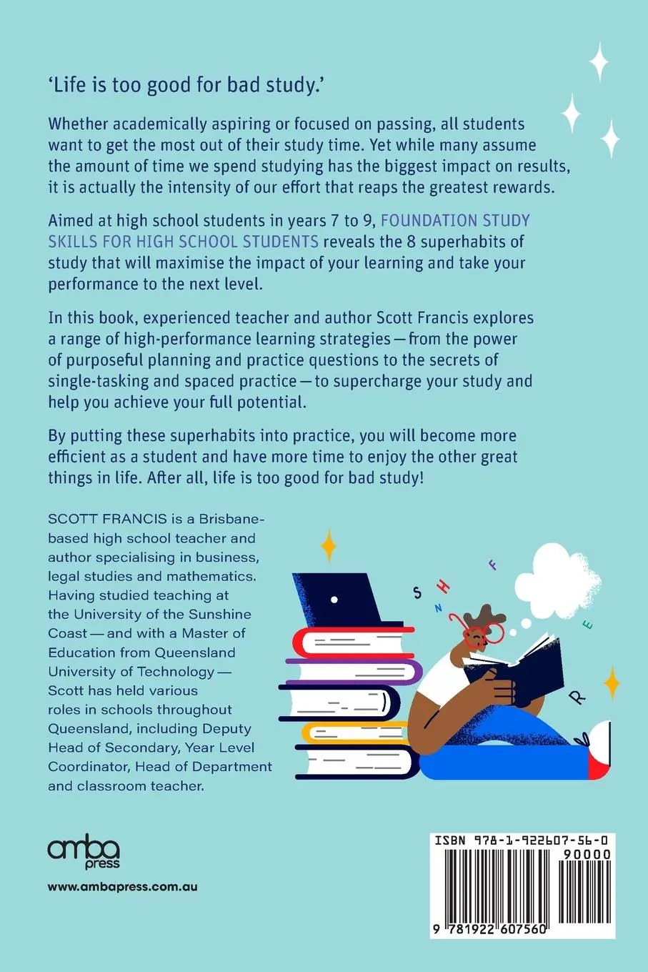 Rückseite: 9781922607560 | Foundation Study Skills for High School Students | Scott Francis