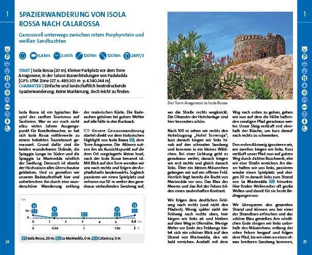 Bild: 9783259037560 | Sardinien Wanderführer | Mit 75 Touren und Outdoor App | Stummvoll