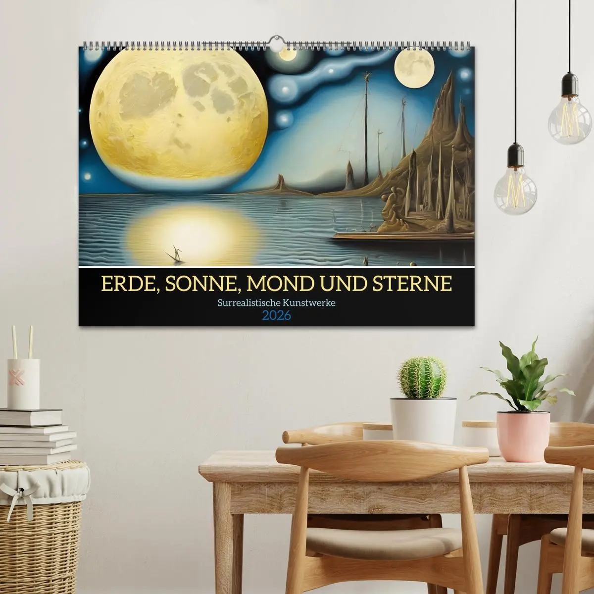 Bild: 9783457277560 | Erde, Sonne, Mond und Sterne Surrealistische Kunstwerke...