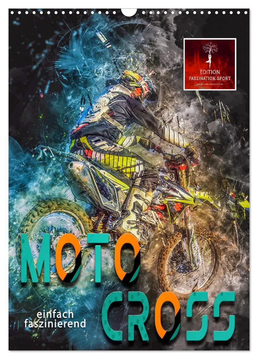 Cover: 9783516367560 | Motocross - einfach faszinierend (Wandkalender 2026 DIN A3 hoch),...