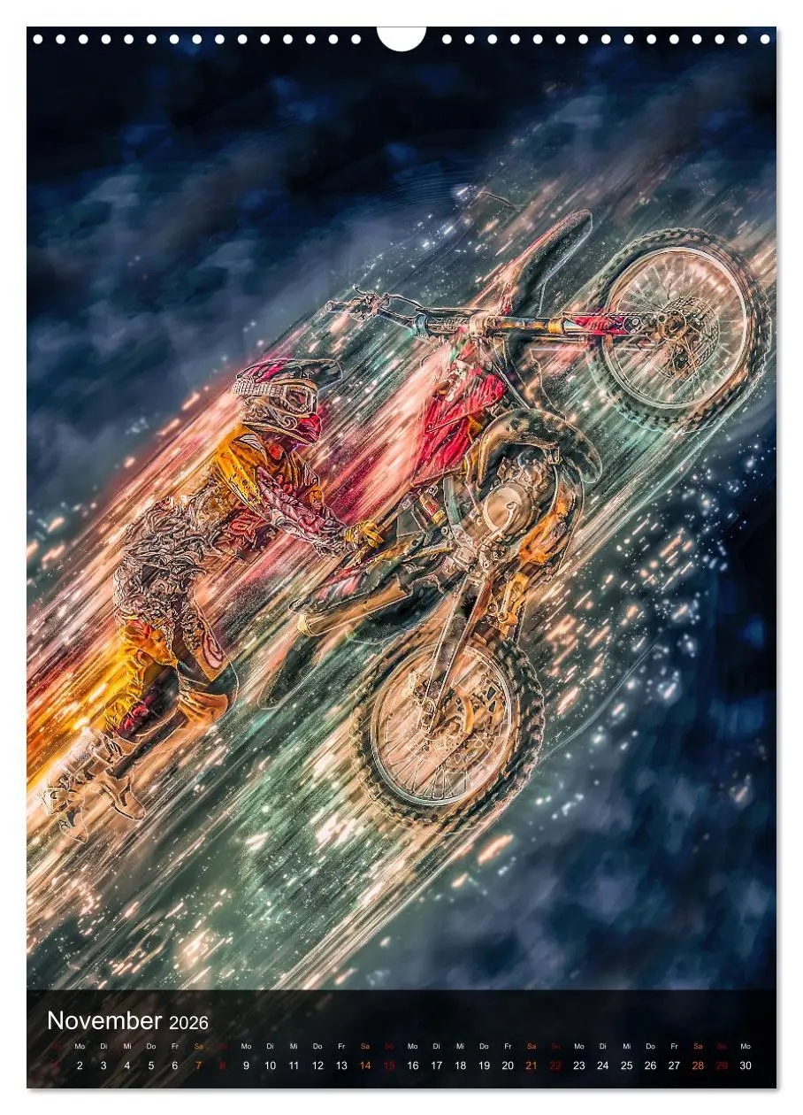 Bild: 9783516367560 | Motocross - einfach faszinierend (Wandkalender 2026 DIN A3 hoch),...