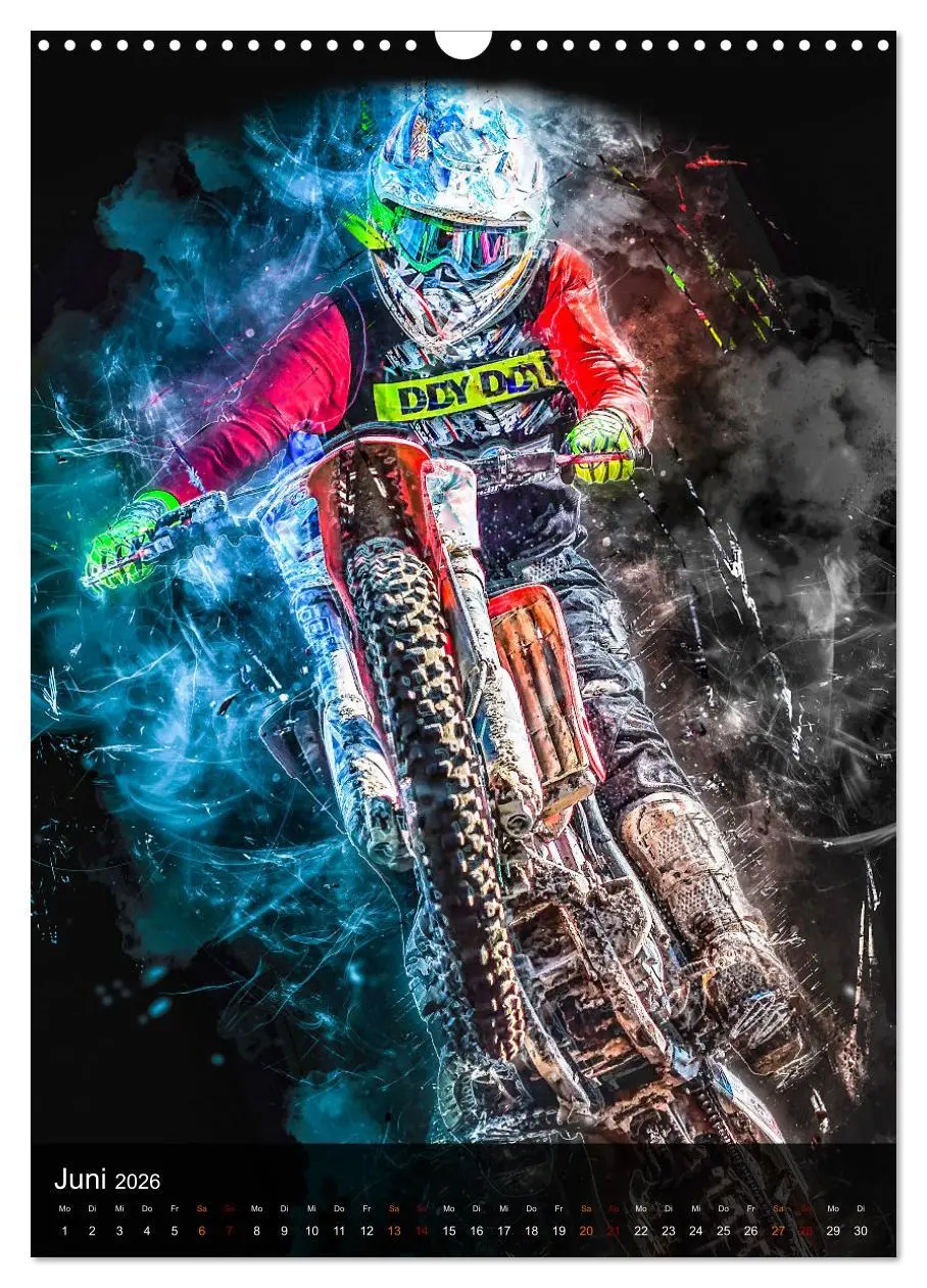 Bild: 9783516367560 | Motocross - einfach faszinierend (Wandkalender 2026 DIN A3 hoch),...