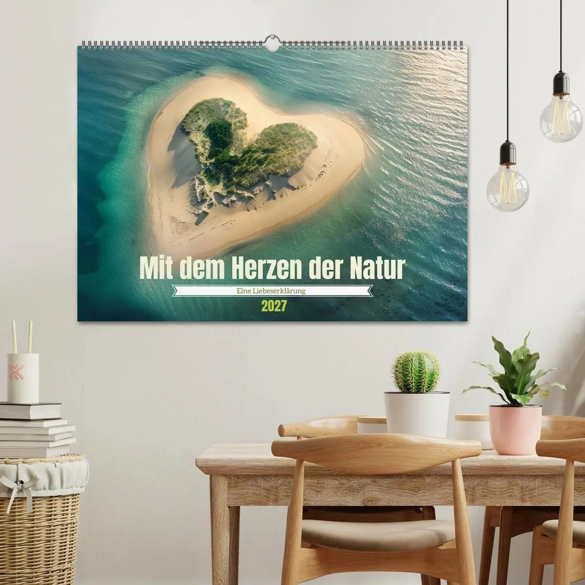 Bild: 9783569077560 | Mit dem Herzen der Natur (Wandkalender 2027 DIN A2 quer), CALVENDO...