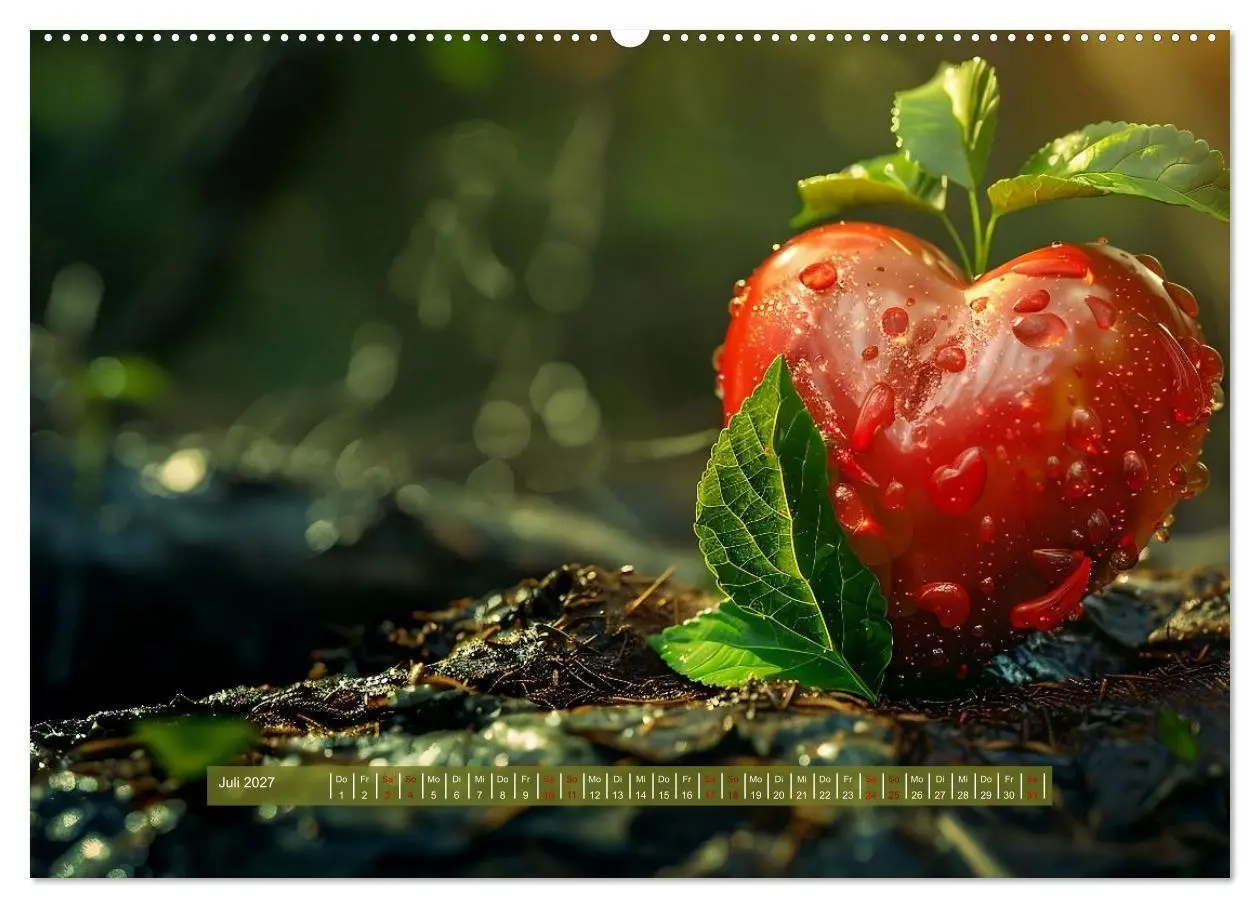 Bild: 9783569077560 | Mit dem Herzen der Natur (Wandkalender 2027 DIN A2 quer), CALVENDO...