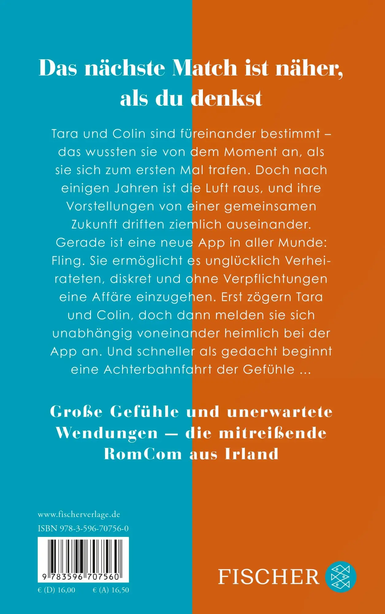 Rückseite: 9783596707560 | It's a match - Ein Update für die Liebe | Joseph F. Murray | Buch