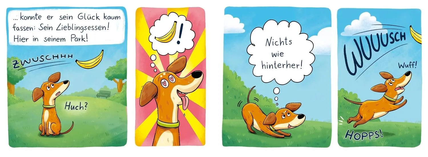 Bild: 9783751207560 | Mini Comics. Als der Dackel die Banane sah ... | Phine Wolff | Buch