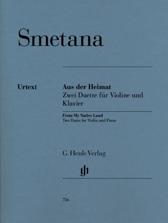 Cover: 9790201807560 | Bedrich Smetana - Aus der Heimat - Zwei Duette für Violine und Klavier