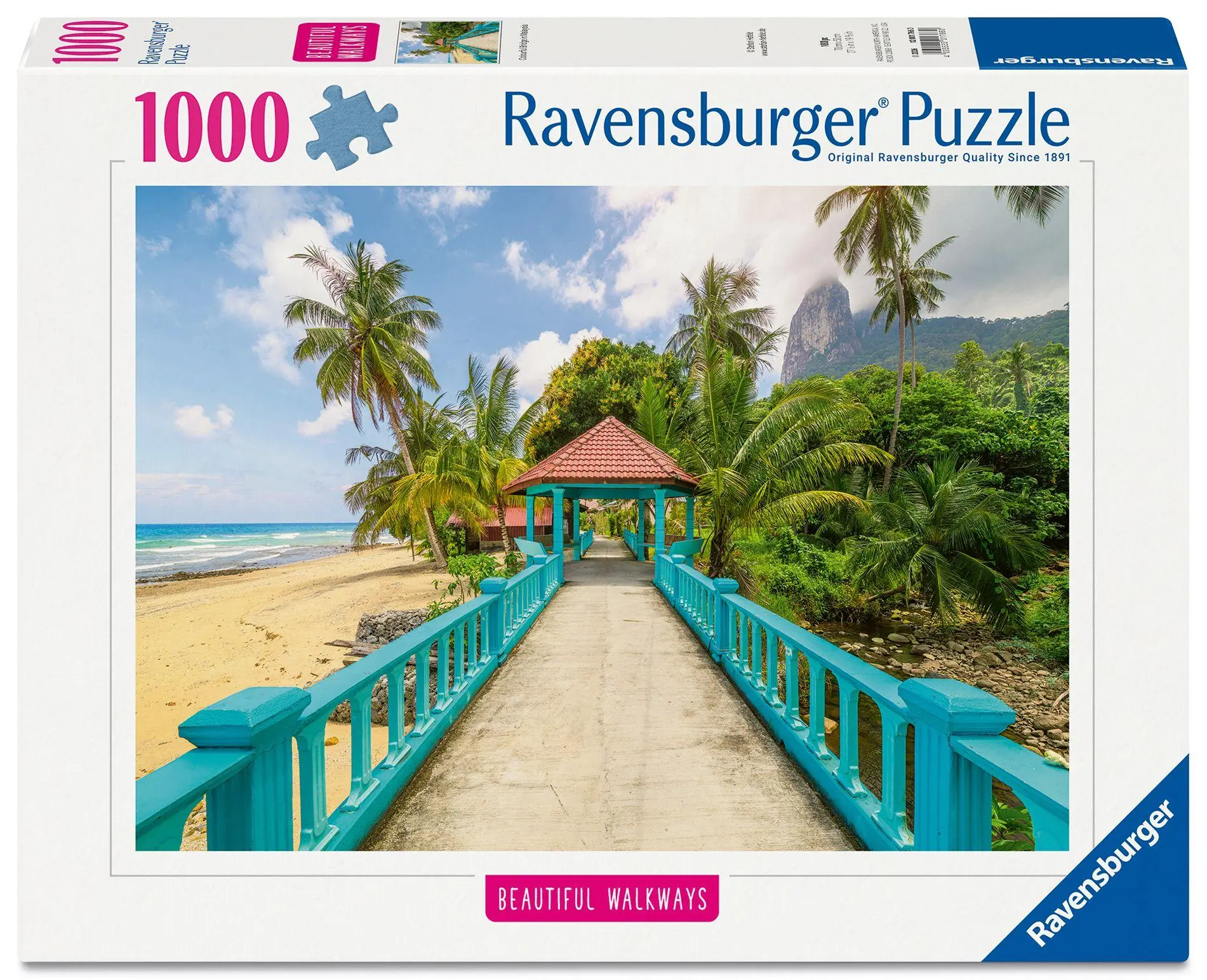 Cover: 4005555017660 | Erwachsenenpuzzle 1000 Teile - Farbenfrohe Brücke in Malaysia | Spiel