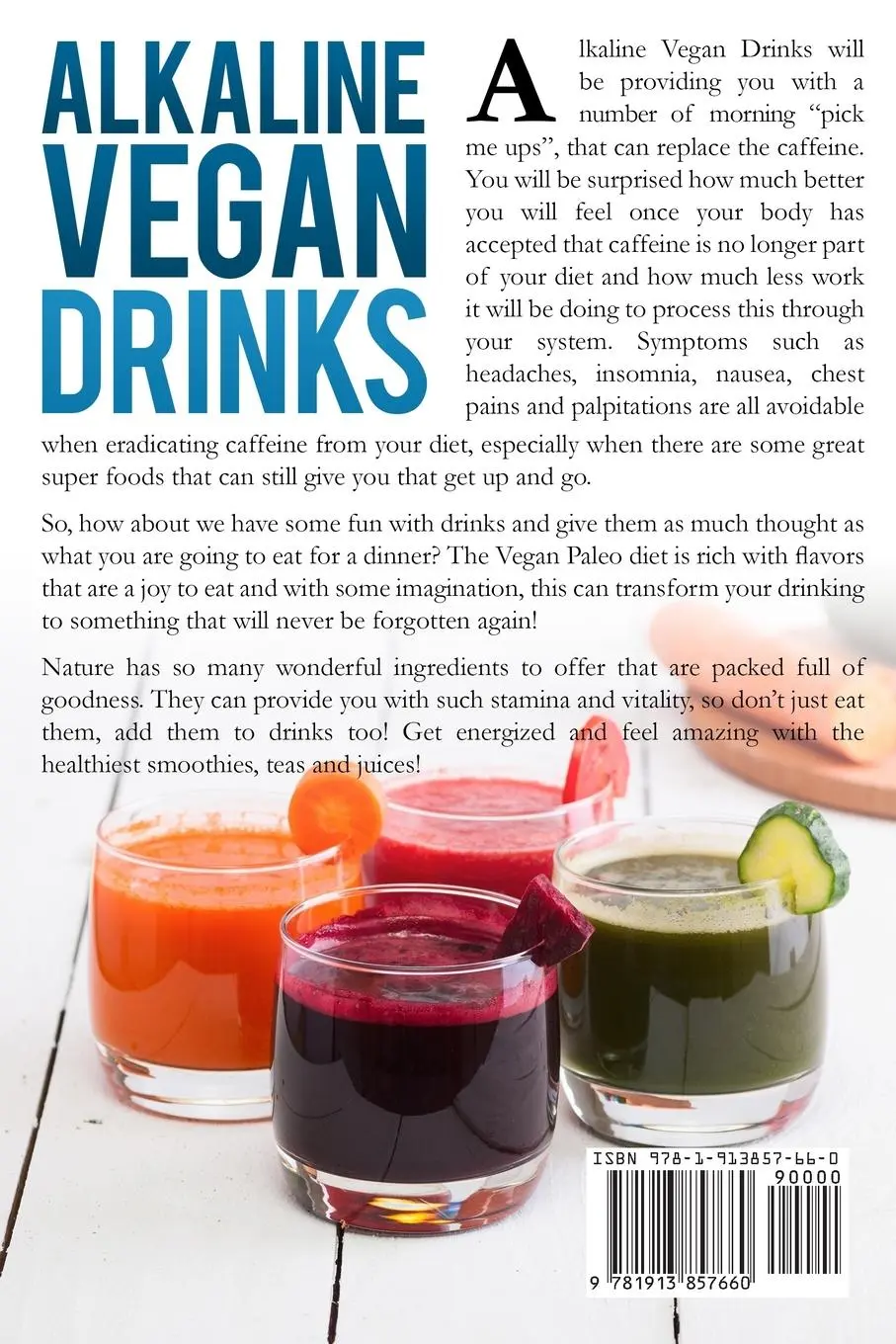 Rückseite: 9781913857660 | Alkaline Vegan Drinks | Karen Greenvang | Taschenbuch | Englisch
