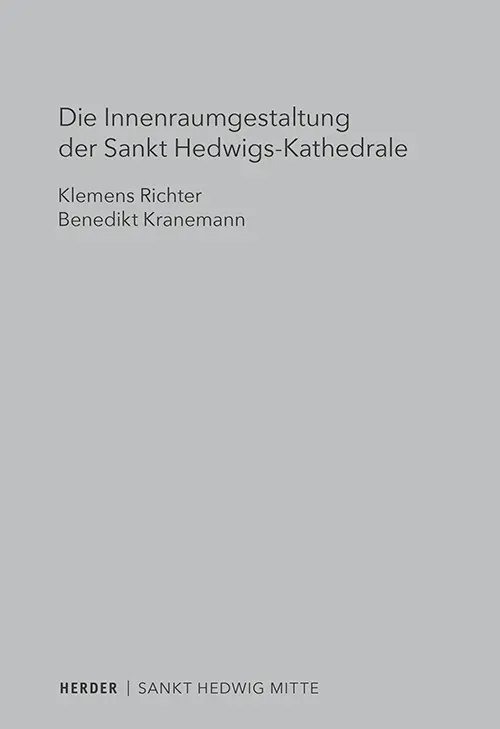 Cover: 9783451397660 | Die Innenraumgestaltung der Sankt Hedwigs-Kathedrale Berlin | Buch