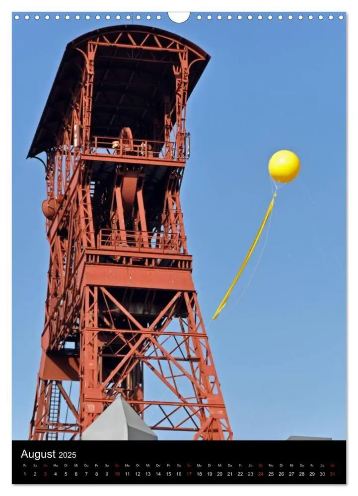 Bild: 9783457027660 | Fördertürme im Ruhrgebiet (Wandkalender 2025 DIN A3 hoch), CALVENDO...