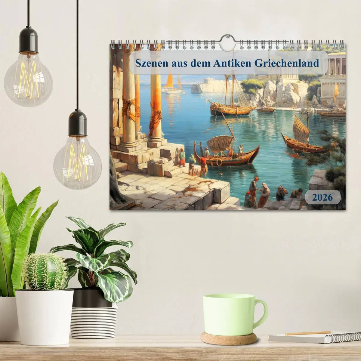 Bild: 9783457337660 | Szenen aus dem Antiken Griechenland (Wandkalender 2026 DIN A4...
