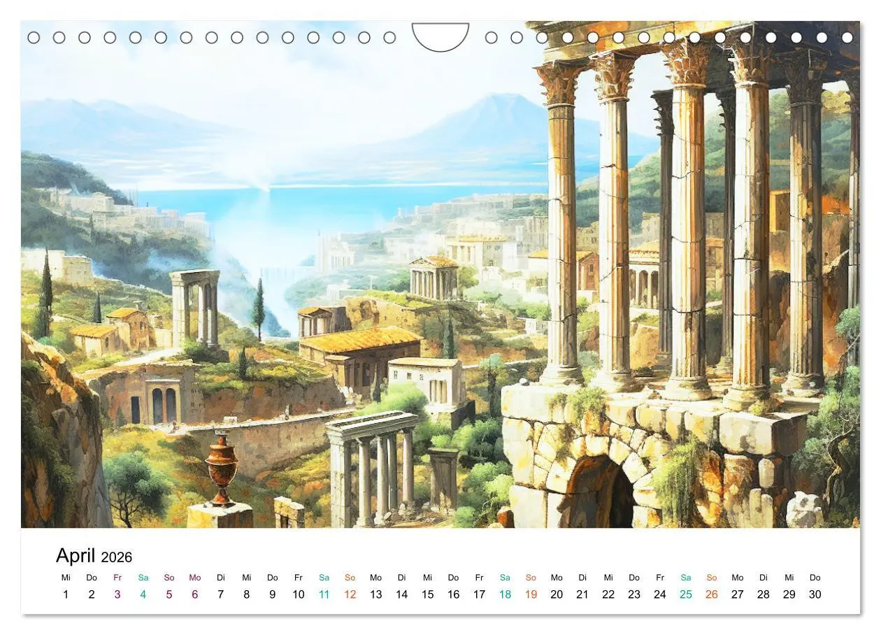 Bild: 9783457337660 | Szenen aus dem Antiken Griechenland (Wandkalender 2026 DIN A4...