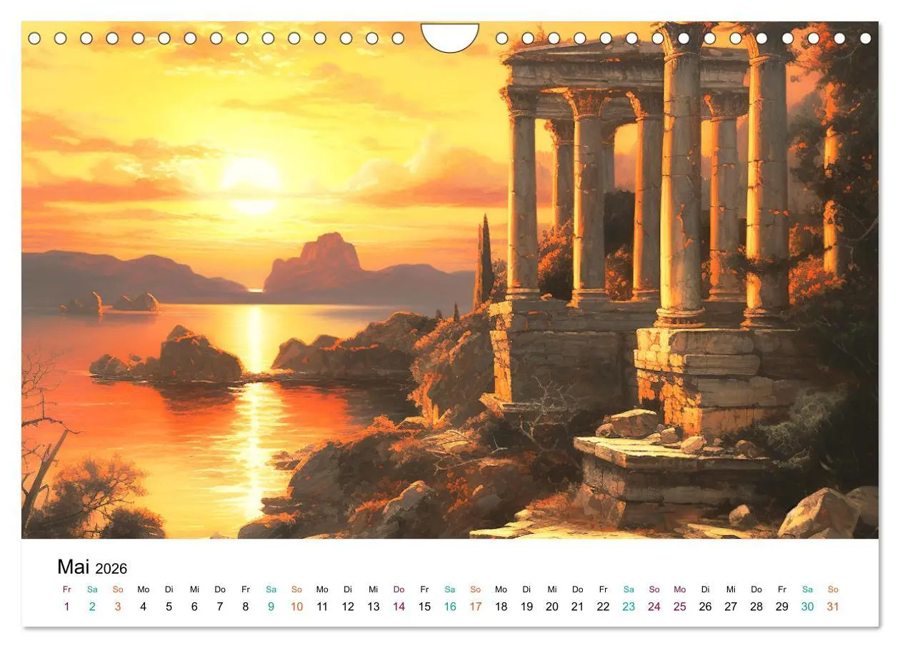 Bild: 9783457337660 | Szenen aus dem Antiken Griechenland (Wandkalender 2026 DIN A4...