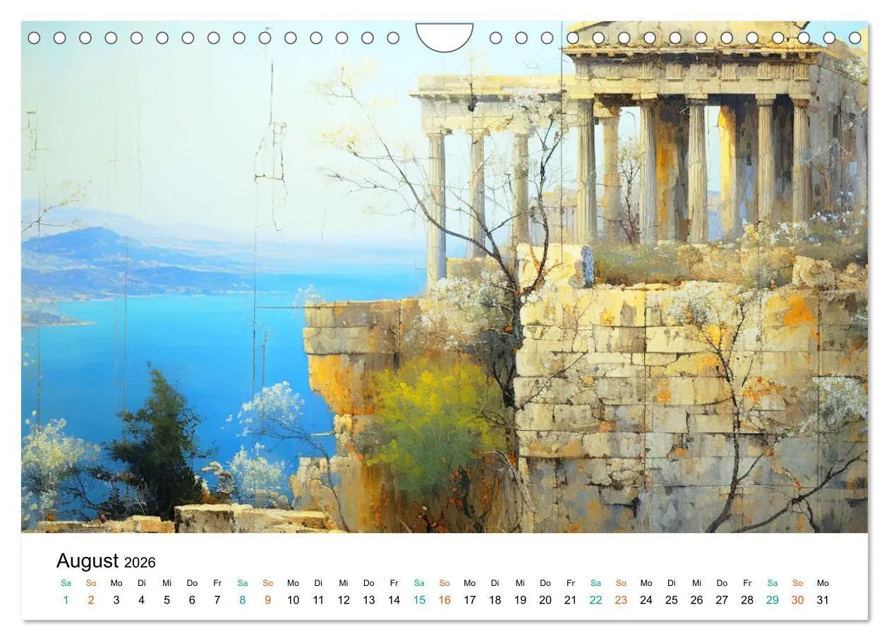 Bild: 9783457337660 | Szenen aus dem Antiken Griechenland (Wandkalender 2026 DIN A4...