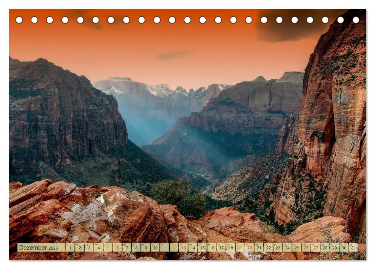 Bild: 9783457957660 | Nationalparks der USA - atemberaubend schön (Tischkalender 2026 DIN...