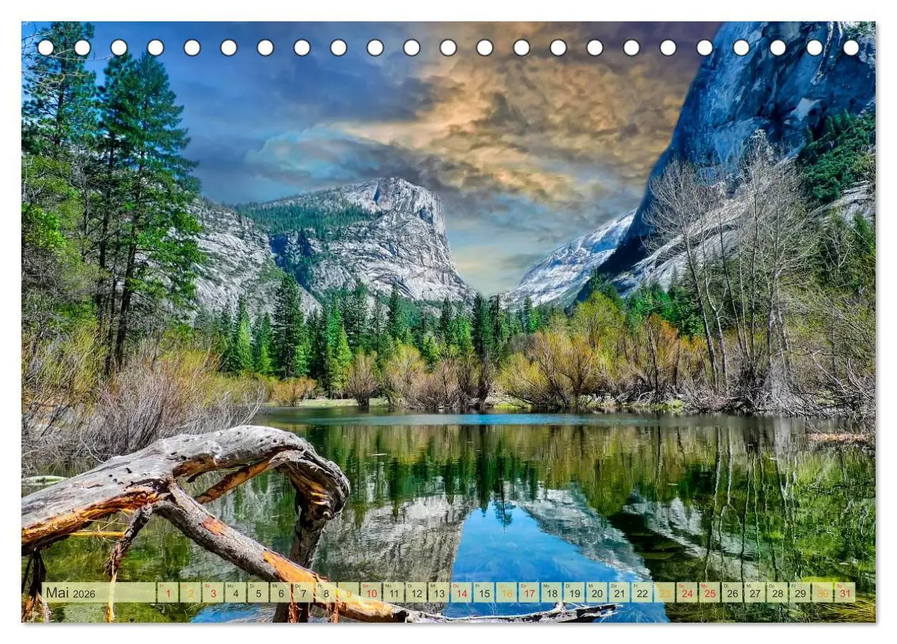 Bild: 9783457957660 | Nationalparks der USA - atemberaubend schön (Tischkalender 2026 DIN...
