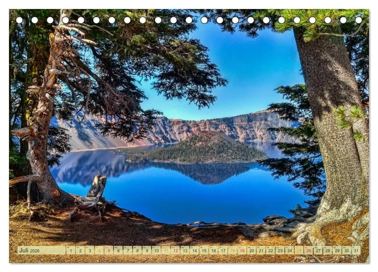 Bild: 9783457957660 | Nationalparks der USA - atemberaubend schön (Tischkalender 2026 DIN...
