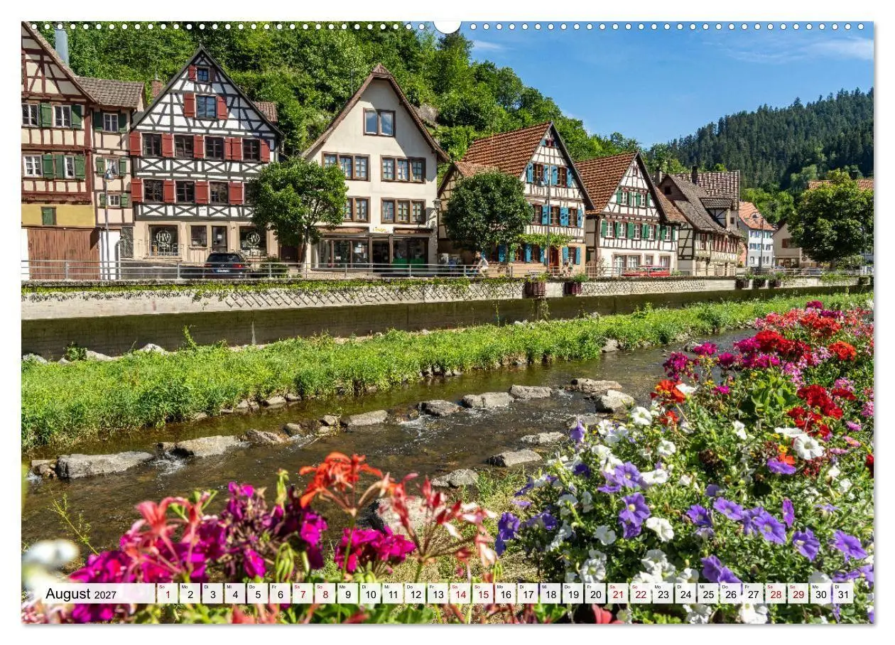 Bild: 9783569687660 | Urlaubsregion Schwarzwald (Wandkalender 2027 DIN A2 quer), CALVENDO...
