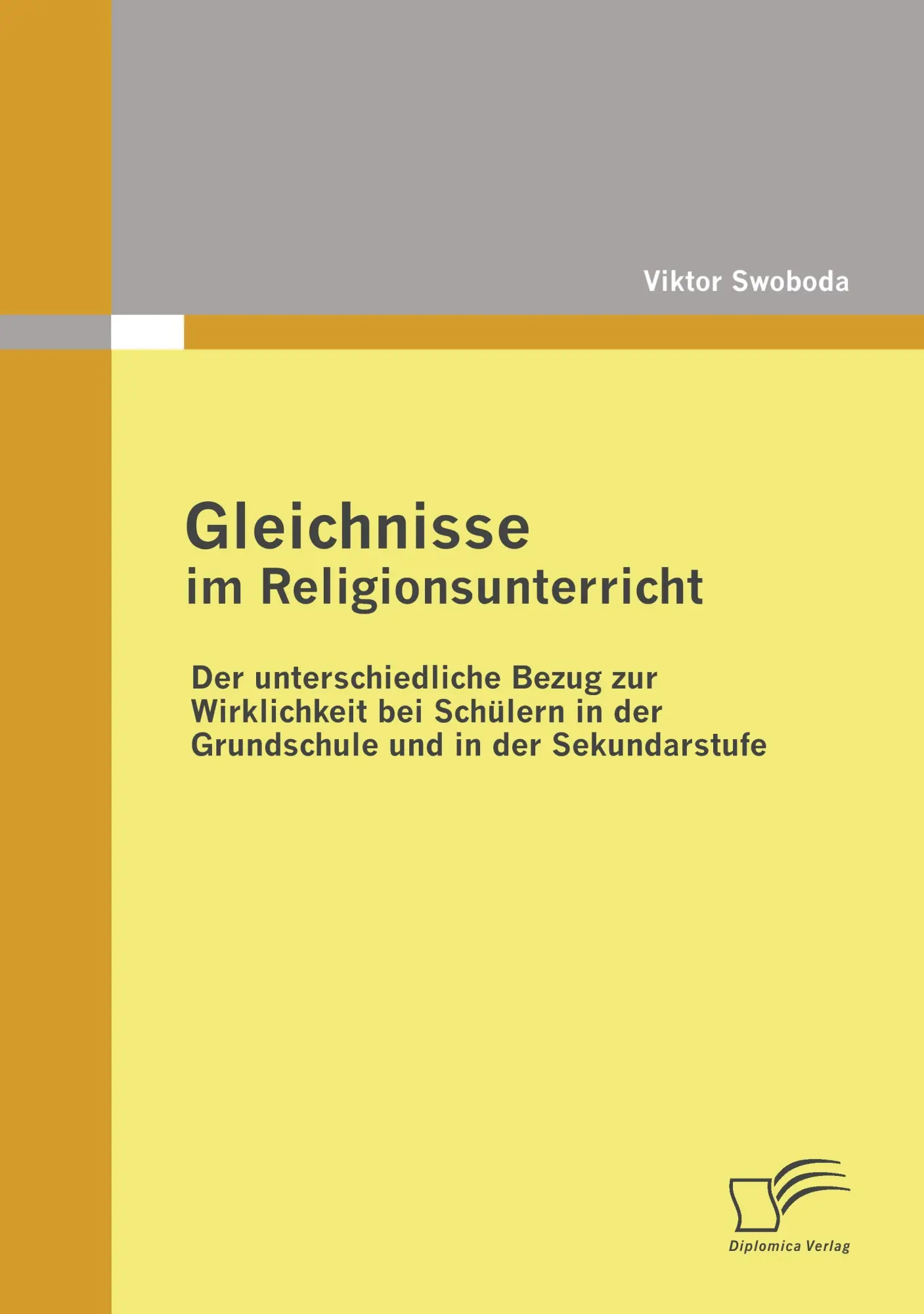 Cover: 9783836677660 | Gleichnisse im Religionsunterricht | Viktor Swoboda | Taschenbuch