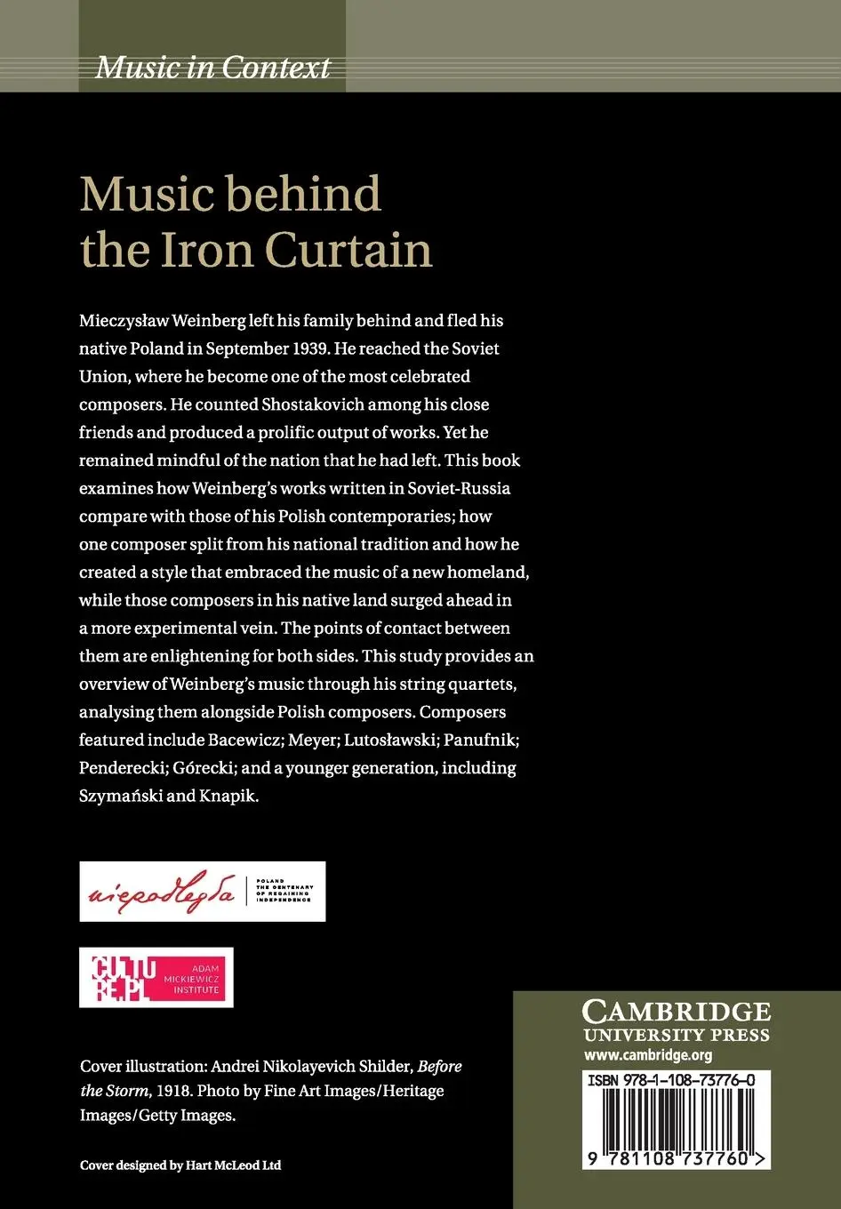 Rückseite: 9781108737760 | Music behind the Iron Curtain | Daniel Elphick | Taschenbuch | 2022