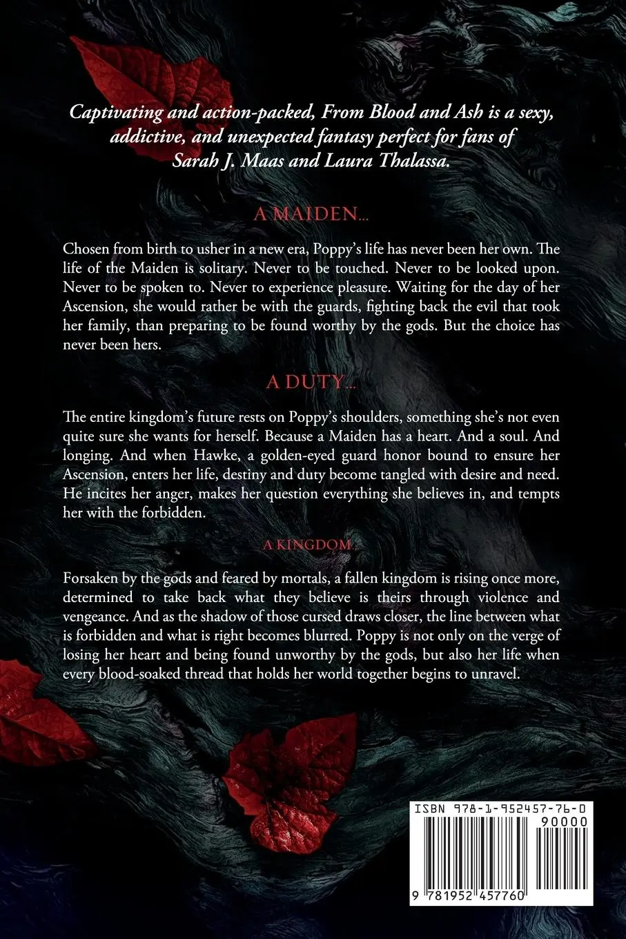 Rückseite: 9781952457760 | From Blood and Ash | Jennifer L. Armentrout | Taschenbuch | Englisch