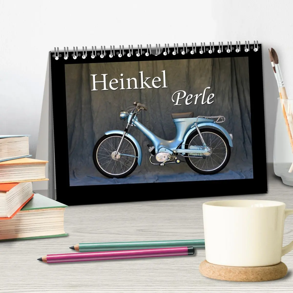 Bild: 9783457877760 | Heinkel Perle (Tischkalender 2026 DIN A5 quer), CALVENDO...