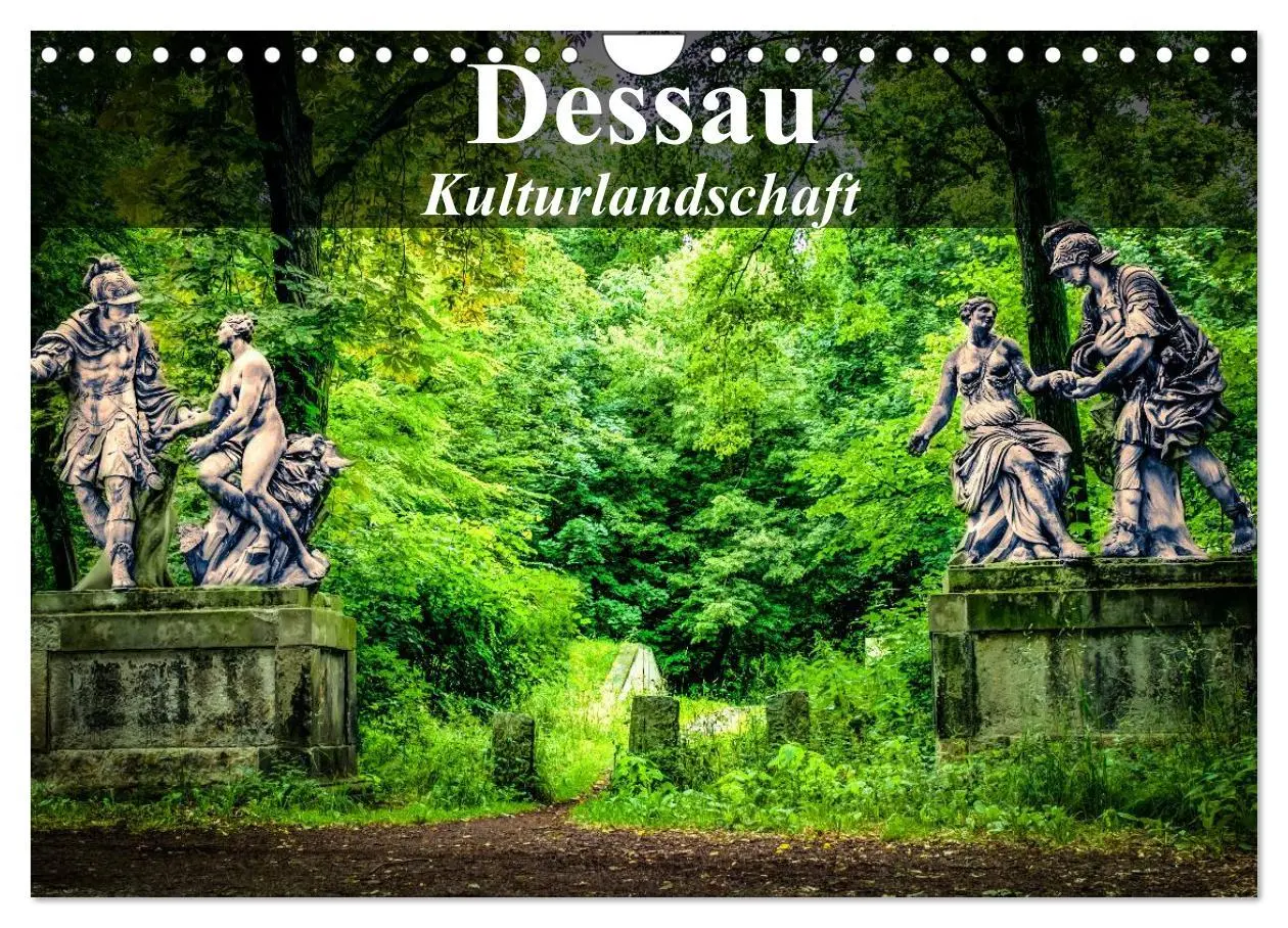 Cover: 9783516107760 | Dessau - Kulturlandschaft (Wandkalender 2026 DIN A4 quer), CALVENDO...