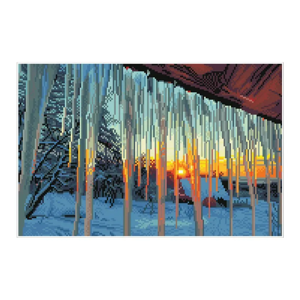 Bild: 4895225917860 | DIAMOND DOTZ - Diamond Painting Eiszapfen | Kit (Bastelset) | 2591786