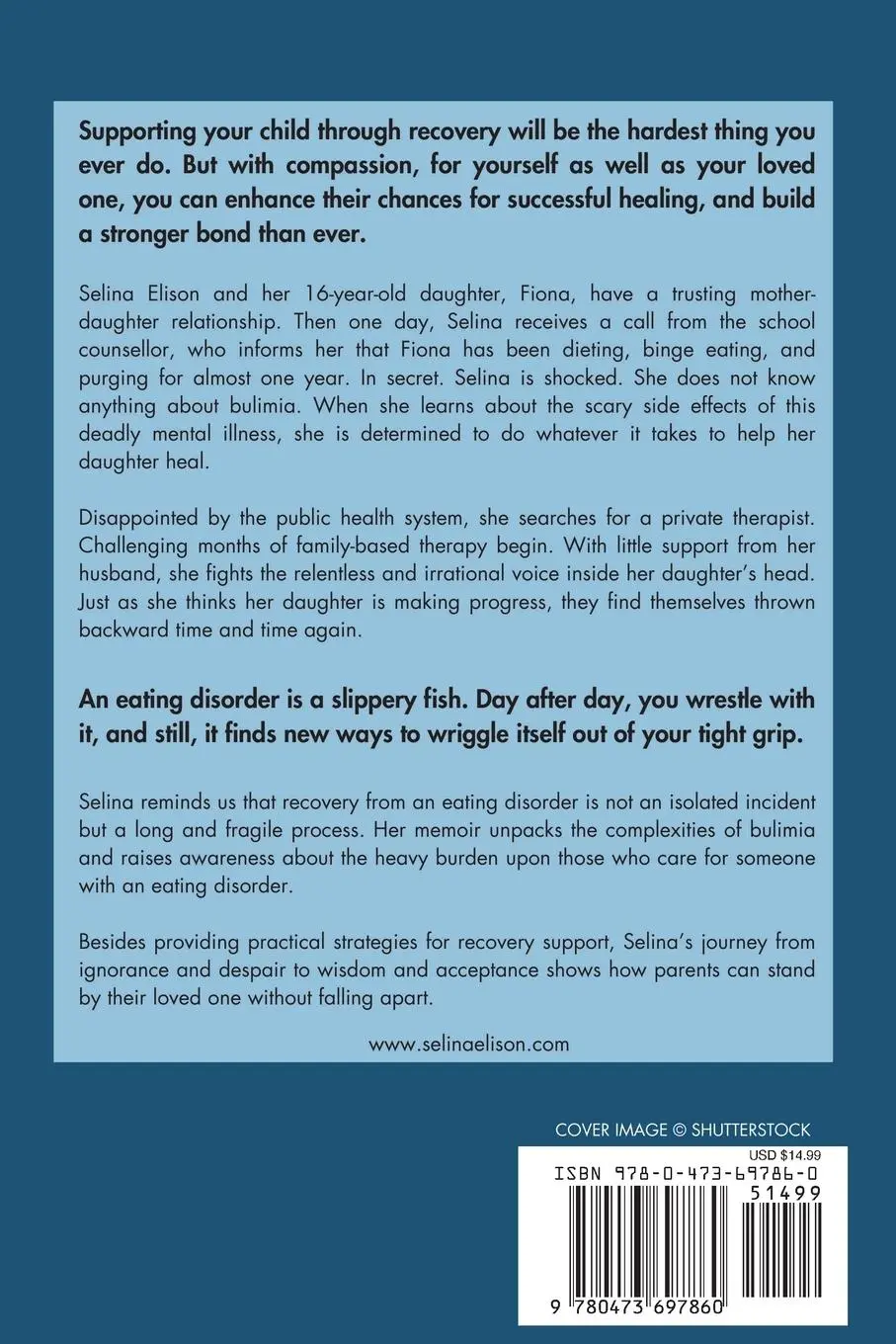 Rückseite: 9780473697860 | Bulimia | Understanding The Voice Inside My Daughter's Head | Elison