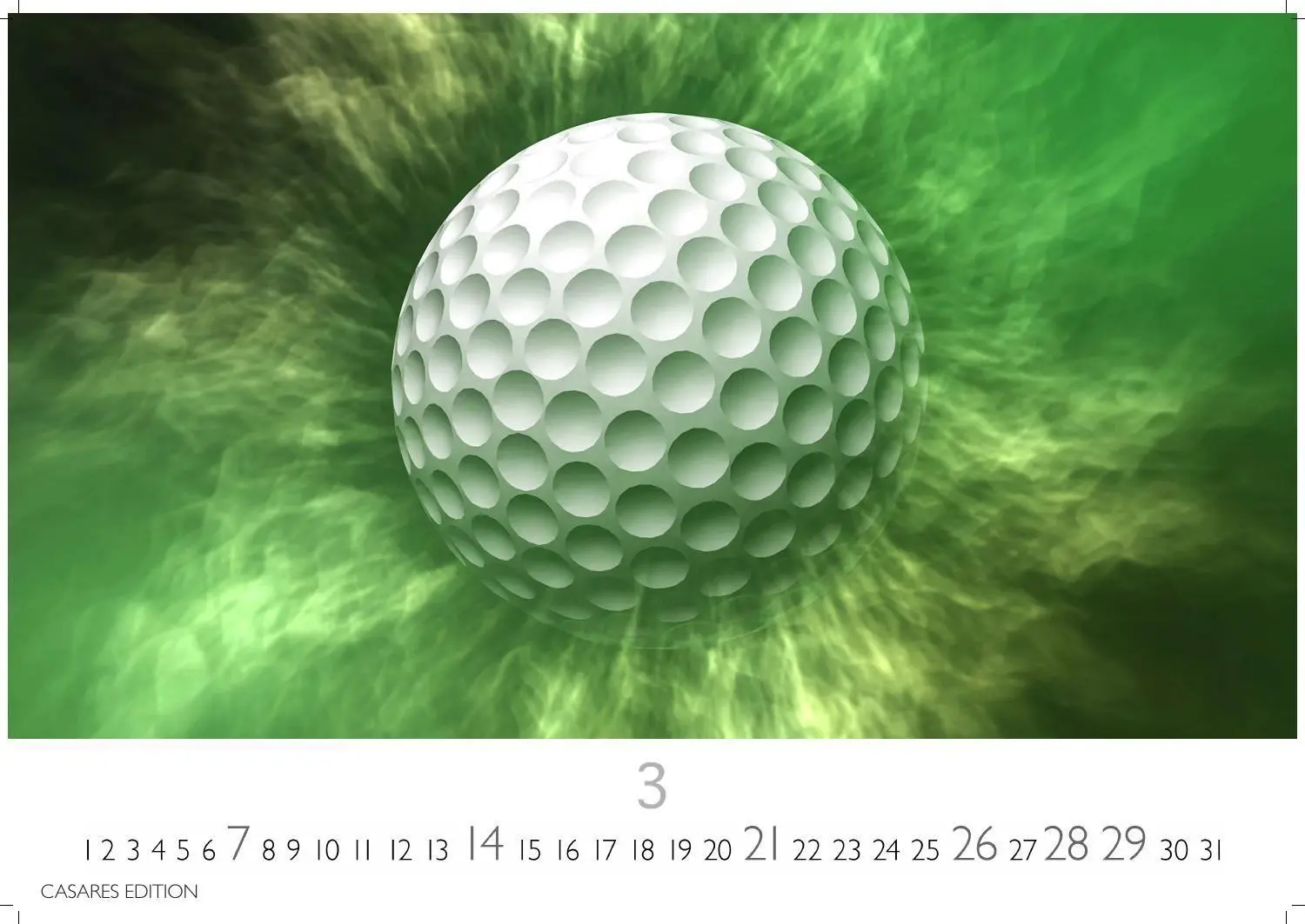 Bild: 9781835247860 | Golf Kalender 2027 - Wandkalender Fotokalender Golfkalender...