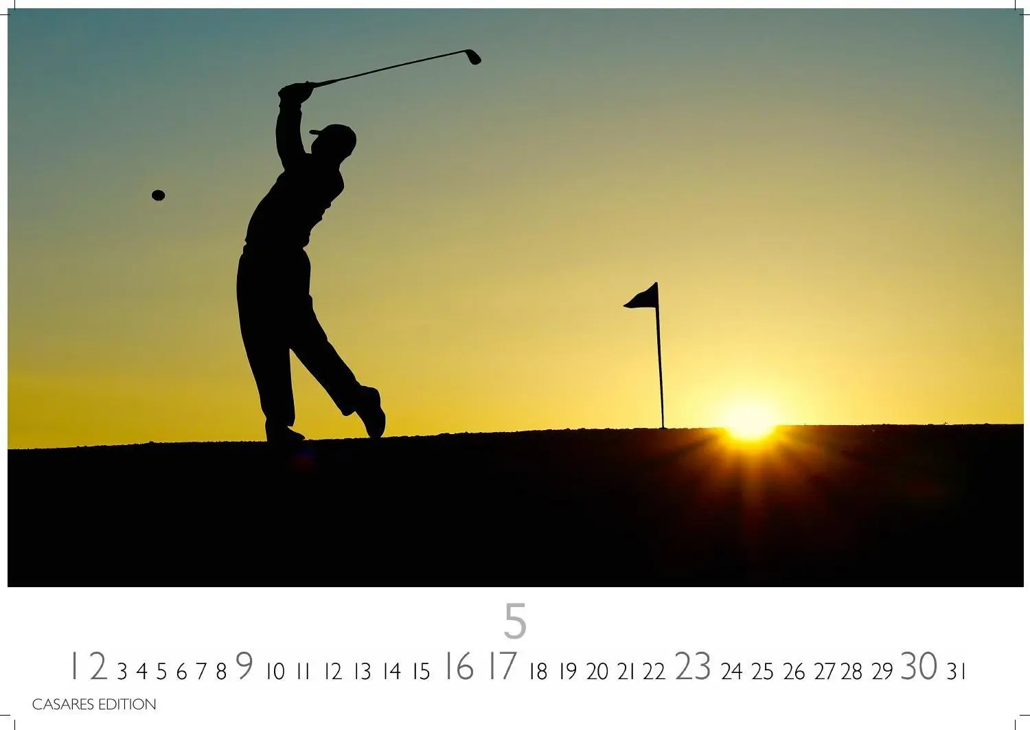Bild: 9781835247860 | Golf Kalender 2027 - Wandkalender Fotokalender Golfkalender...